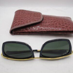 Ray-Ban sunglasses – Blue and gold frame